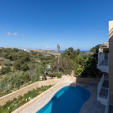 Gozo - Apartment With Stunning Views & Shared Pool Xaghra Exterior photo