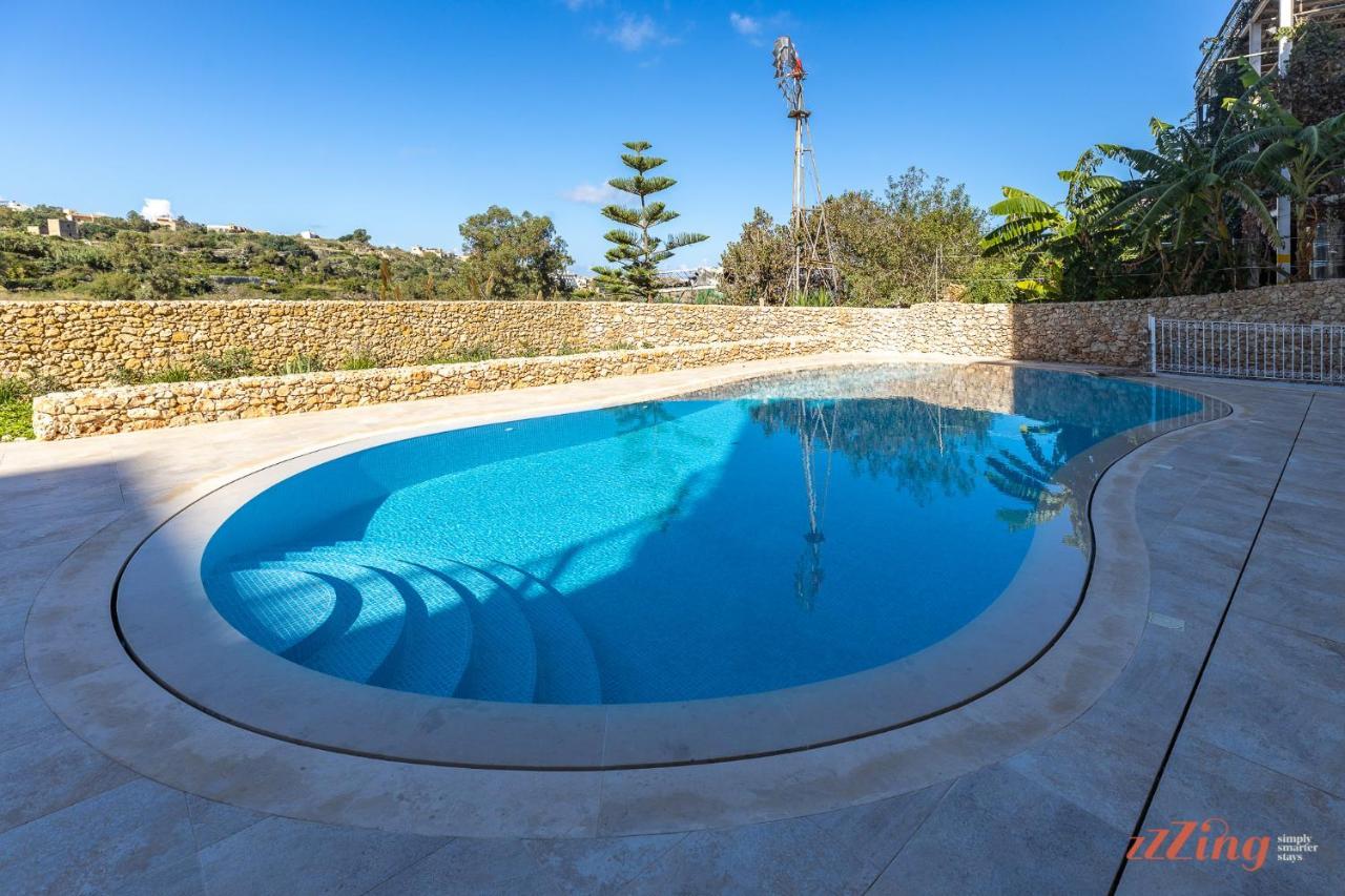 Gozo - With Stunning Views & Shared Pool Apartment Xaghra